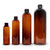 Plastic Amber Bullet Bottles