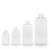 Plastic Clear Boston Round Bottles