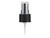 20/410 Black Ribbed Fine Mist Sprayer - Bulk Apothecary