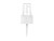 24/410 White Ribbed Fine Mist Sprayer - Bulk Apothecary