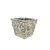 Embossed Square Clay Pot - Bulk Apothecary