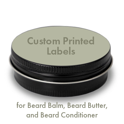 Custom Labels for 8oz. Boston Round Bottles