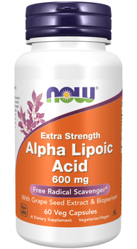 Alpha Lipoic Acid 600mg - 60 Veg Capsules | Bulk Apothecary