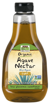 Now Foods Agave Nectar, Light & Organic - 23.28 oz.