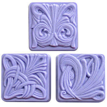 Buy Art Nouveau Tiles Soap Molds | Bulk Apothecary