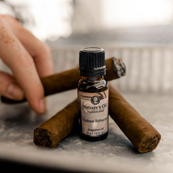 Nature's Oil Cuban Tobacco Fragrance Oil in Clear | 25 lb