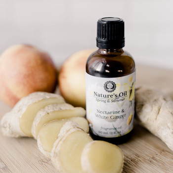Nectarine & White Ginger Fragrance Oil
