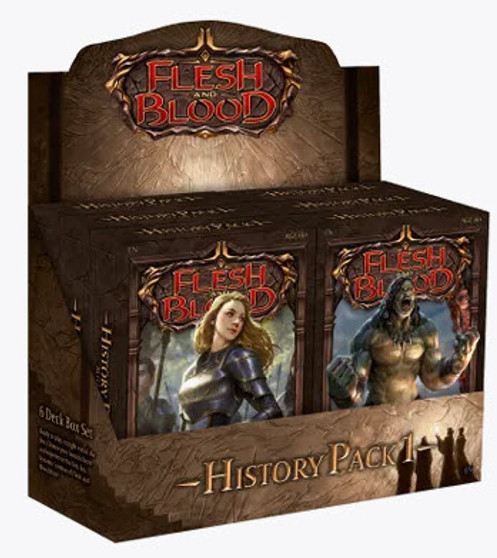 Flesh and Blood: History Pack 1 Blitz Deck Display