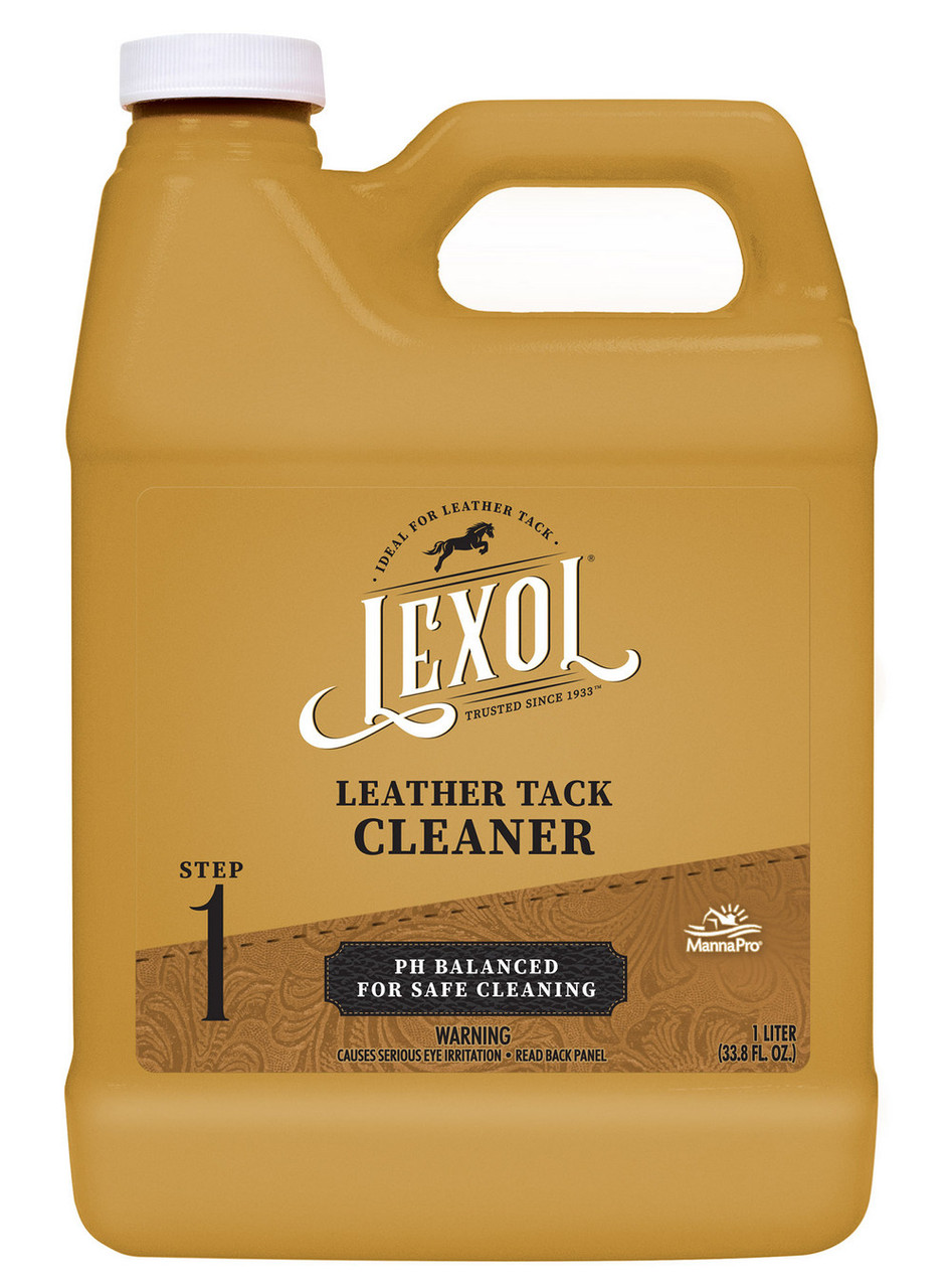 LEXOL Leather Cleaner (Flip Cap / Gold Bottle) - 16.9 oz