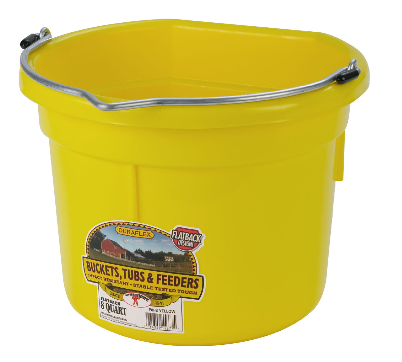 Little Giant 8 Quart Round Plastic Bucket