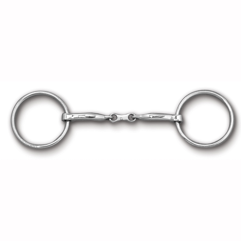 Myler French Link Loose Ring Snaffle- English Bits