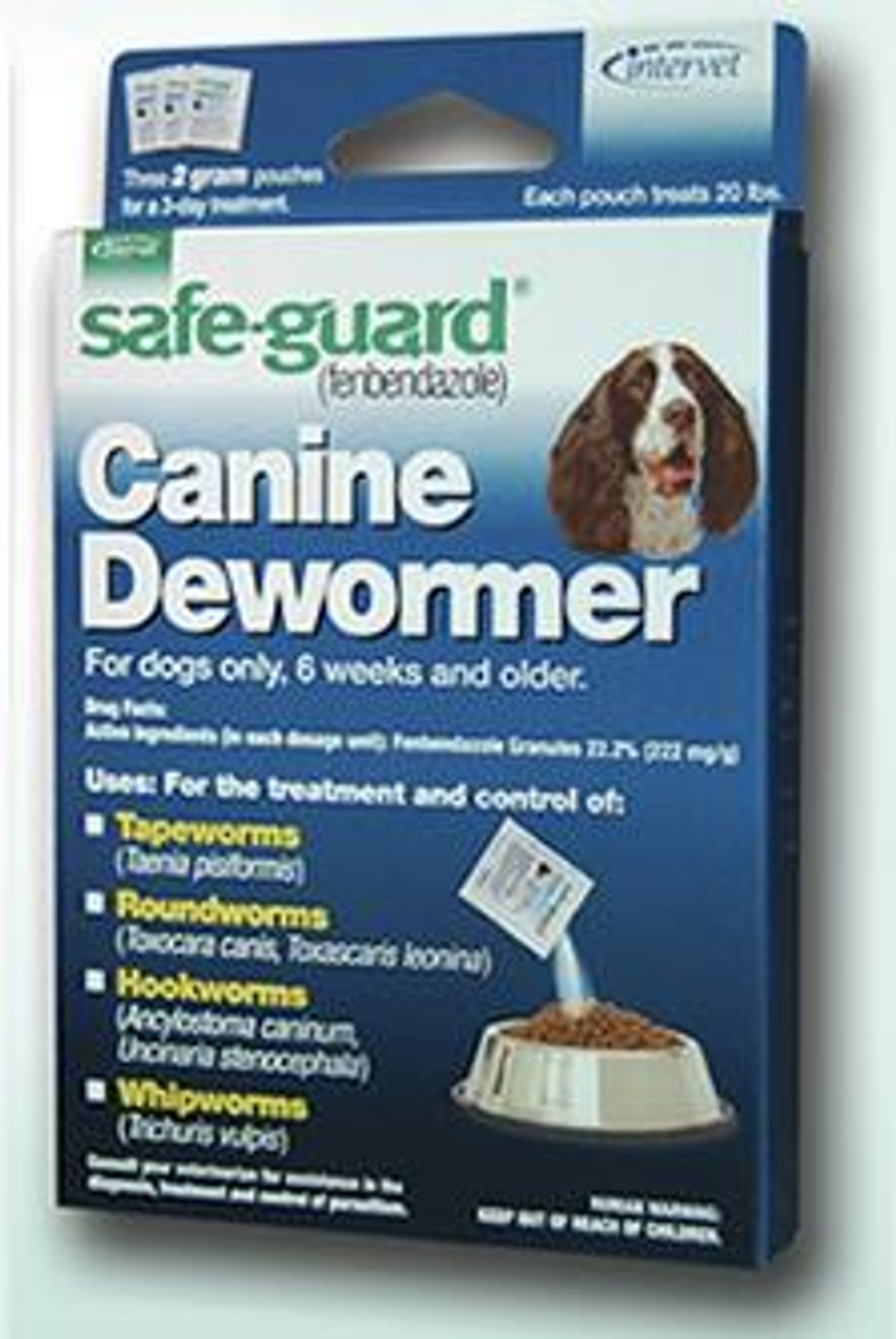 safe guard dewormer for puppies