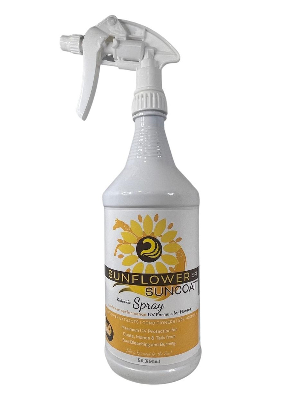 Sunflower Suncoat SPF Coat Spray - Horse Sunscreen