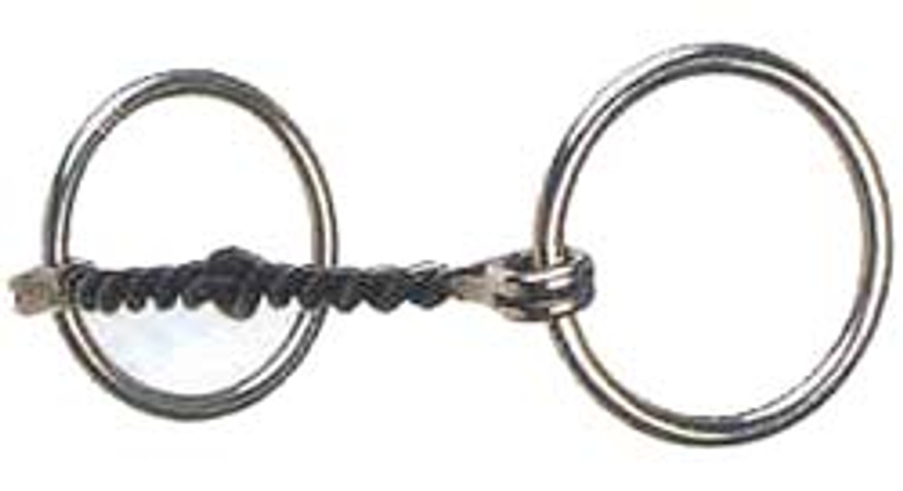 O-Ring Twisted Snaffle Bit from Dutton Bits