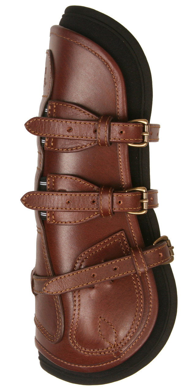 maroon horse boots