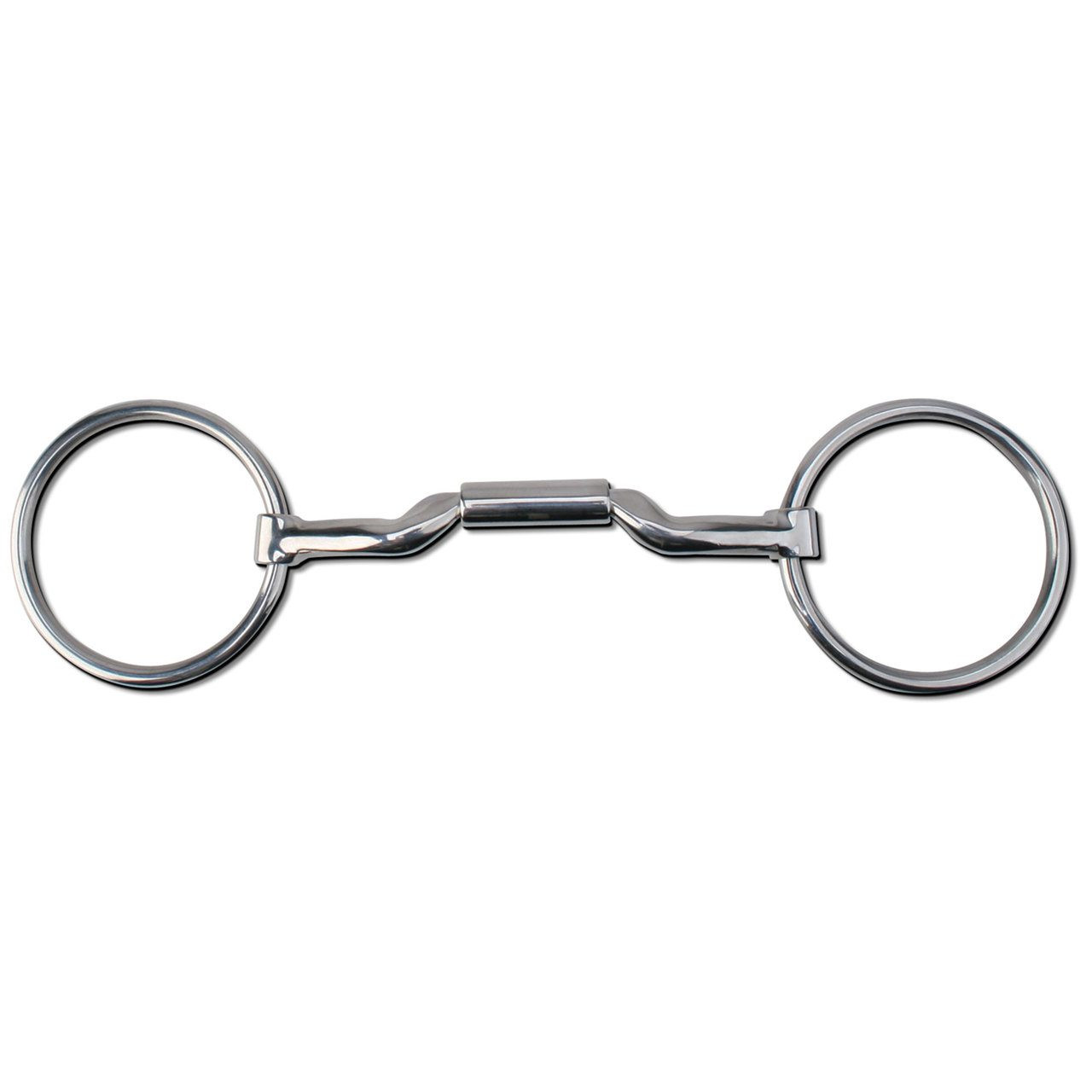 ローカルメイド　AOR2 シングルスリング　mk18 Myler Loose Ring Low Port Mullen - English Bits