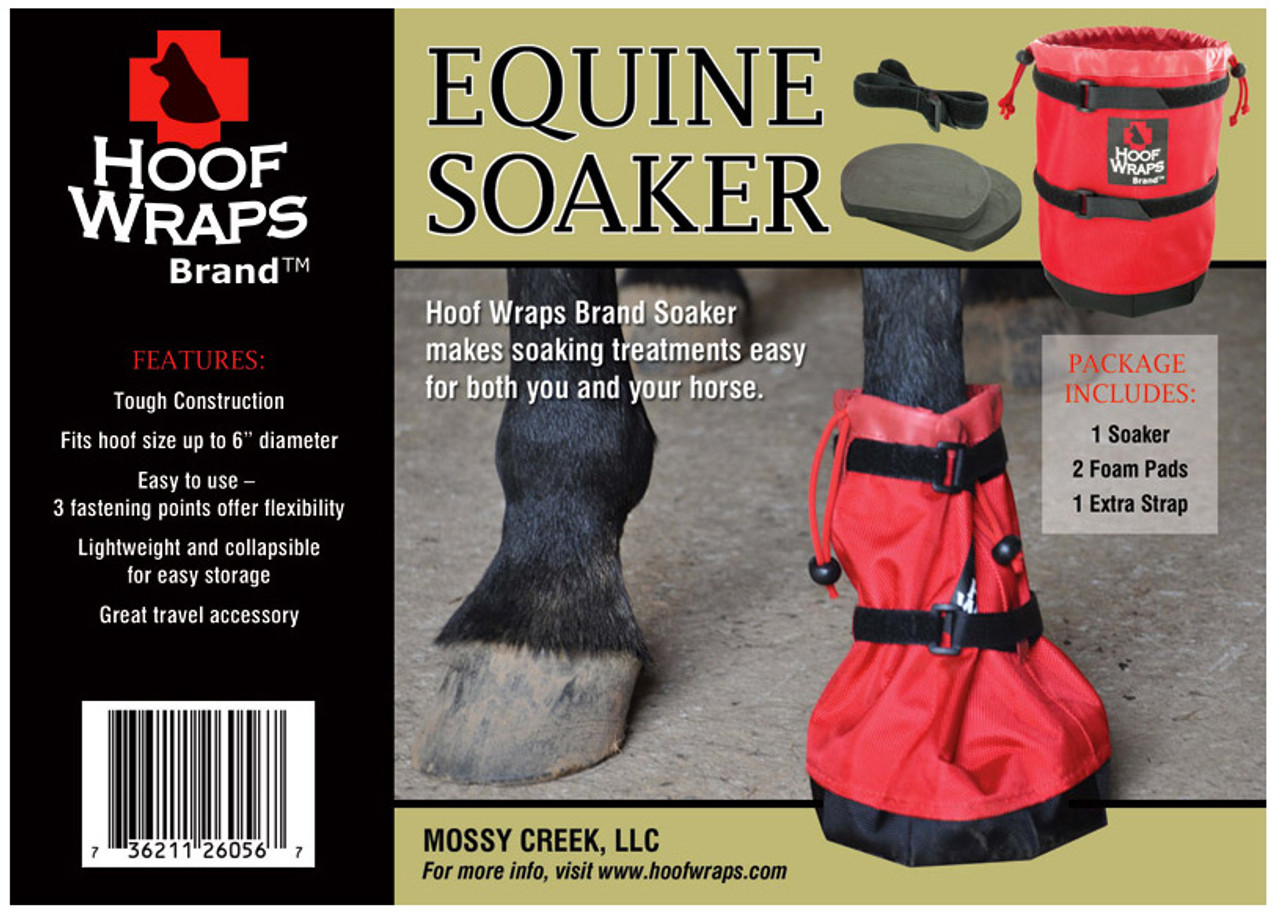 hoof soaking boot