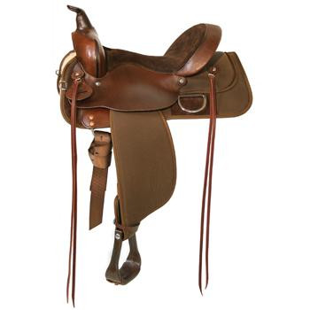 High Horse Lockhart Cordura Trail Saddle Western Saddles