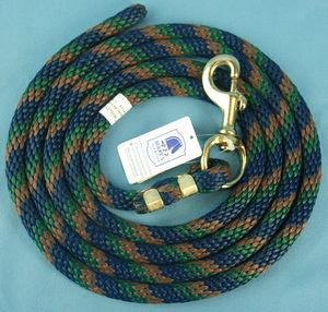 Redine Per Cavallo Hy Da 1/2 Pollice, Resistente E Morbida, Colore Marrone Chiaro - 5