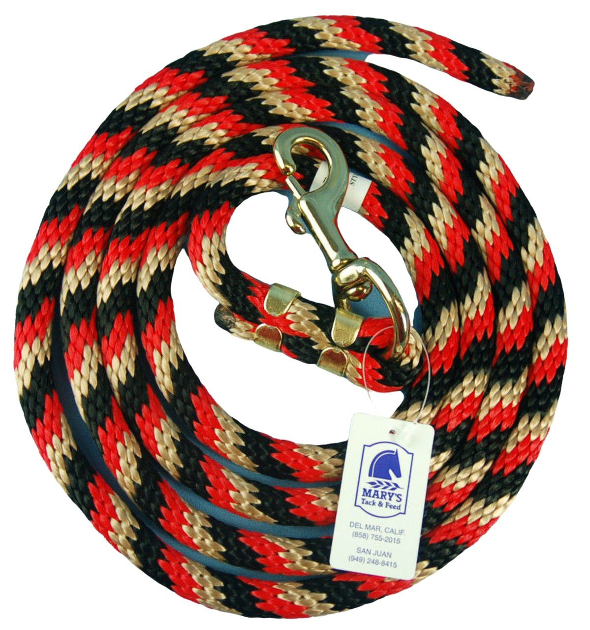 Nylon Multicolor Lead Ropes Horse Lead Ropes