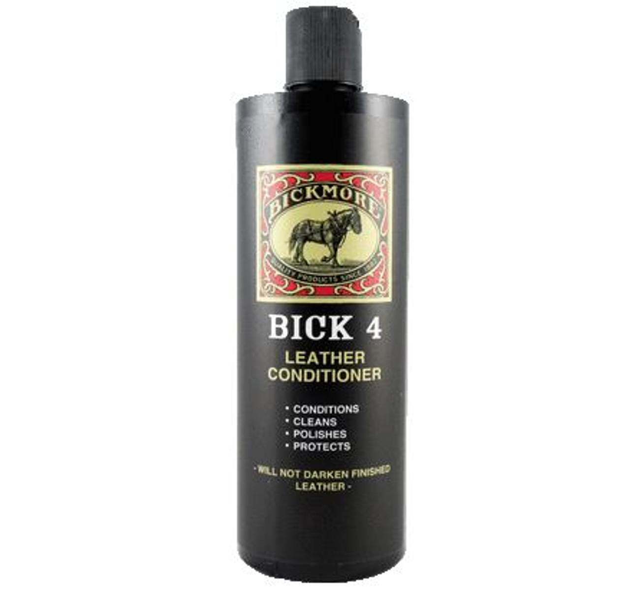 Bick 4 Leather Conditioner and Leather Cleaner 2 oz - Will Not Darken  Leather
