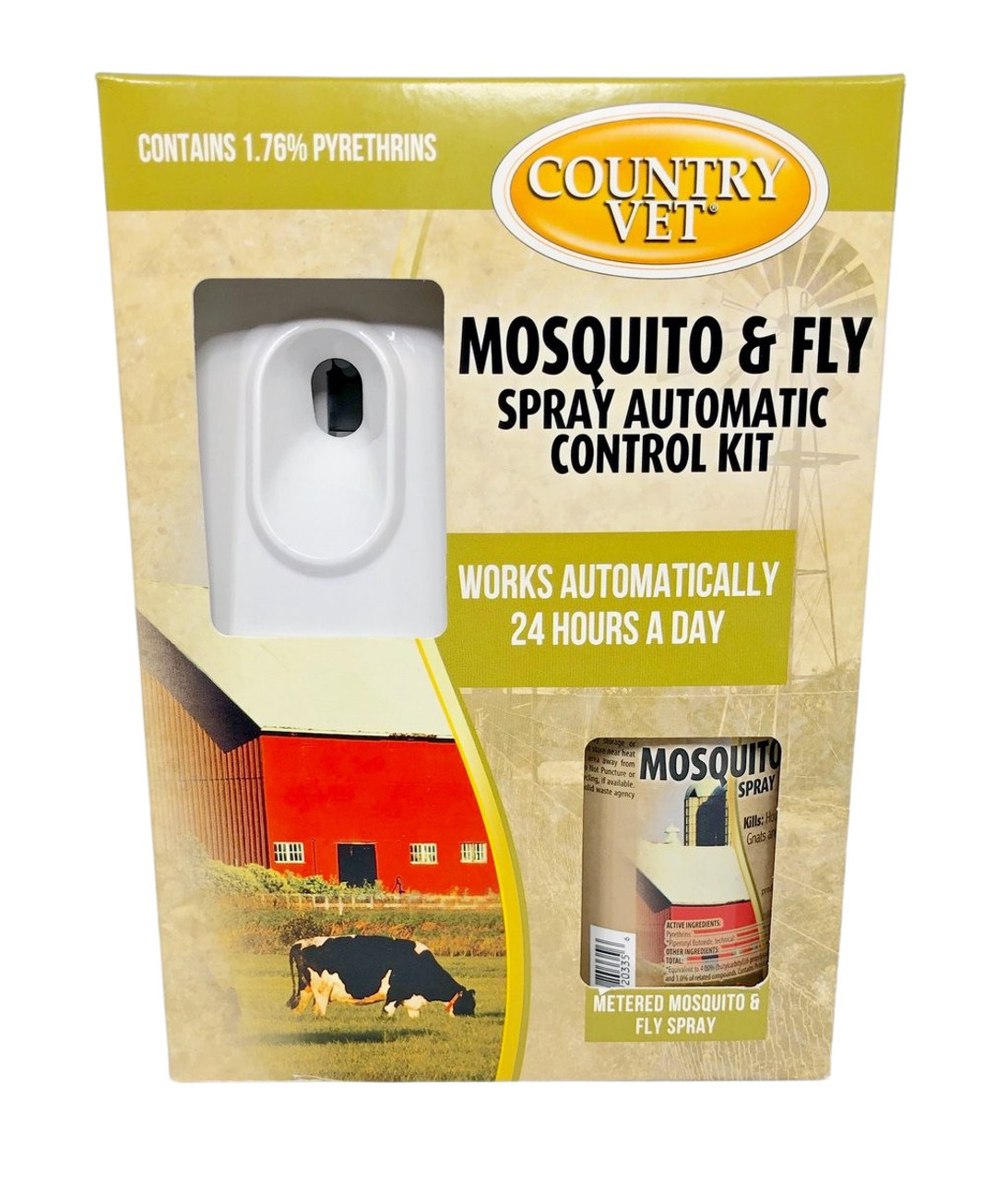Country Vet Mosquito Fly Spray Auto Control Kit Pest Control