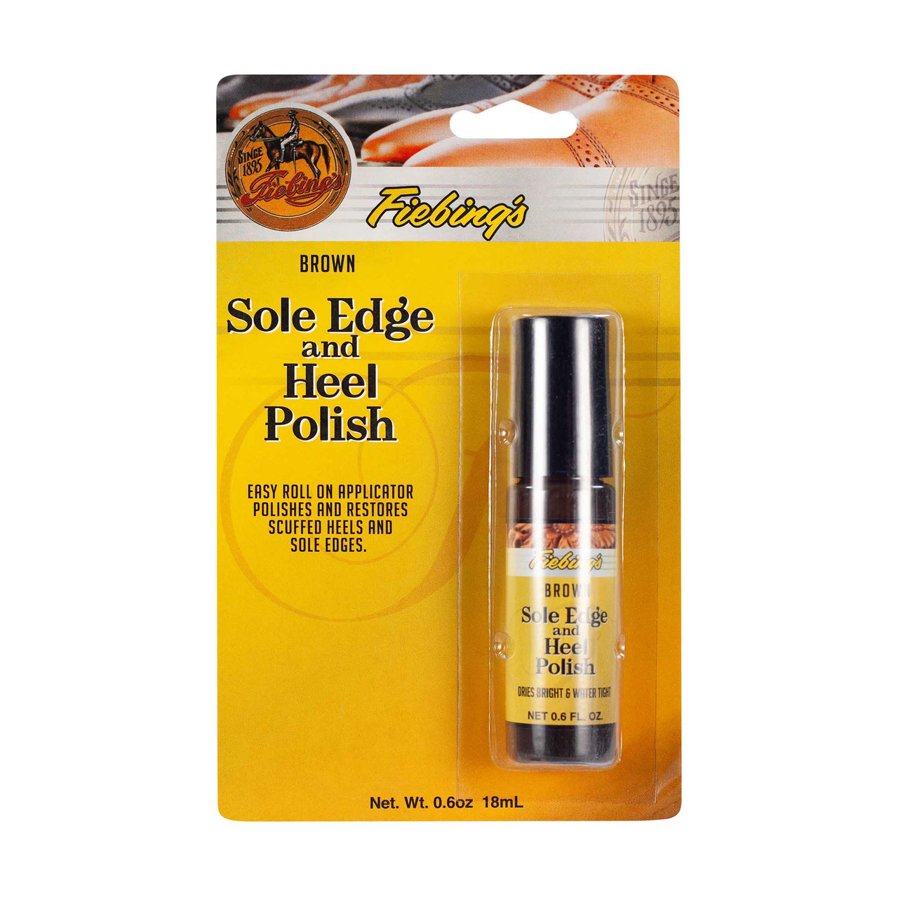 shoe heel polish