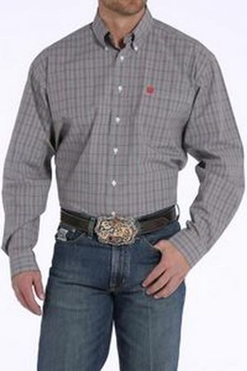 Cinch Glen Plaid Button Down Shirt Western Wear
