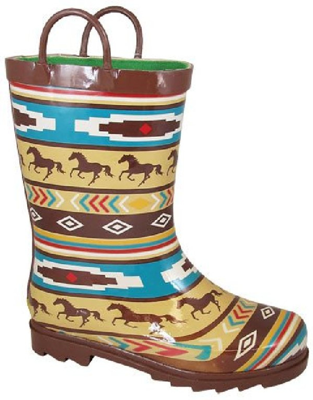 Kids rubber store rain boots