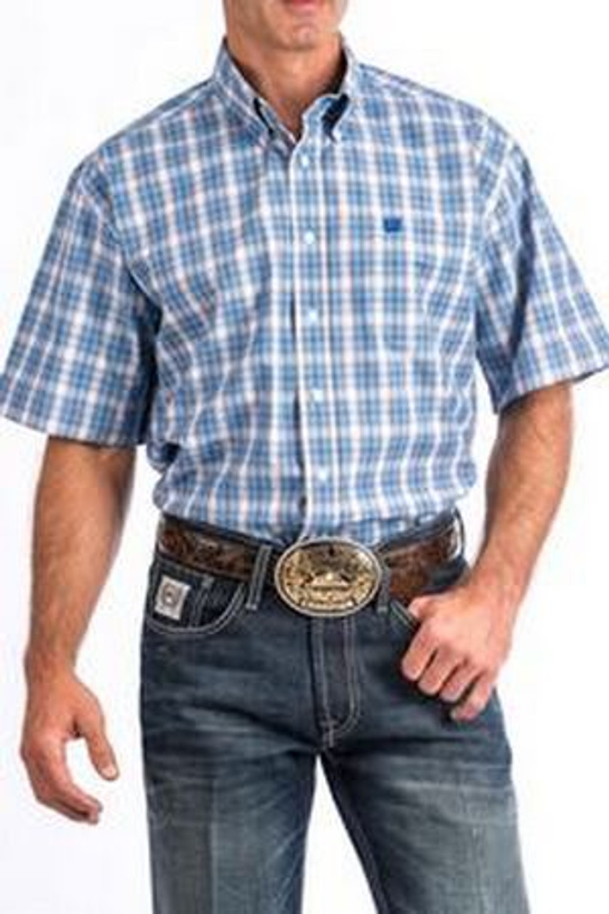 blue cinch shirt