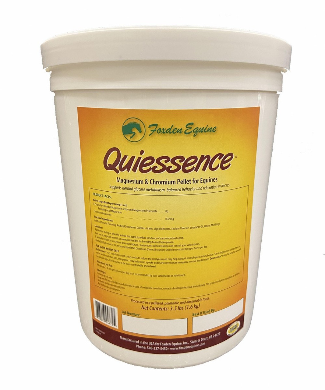 Quiessence Magnesium & Chromium Supplement Horse Health