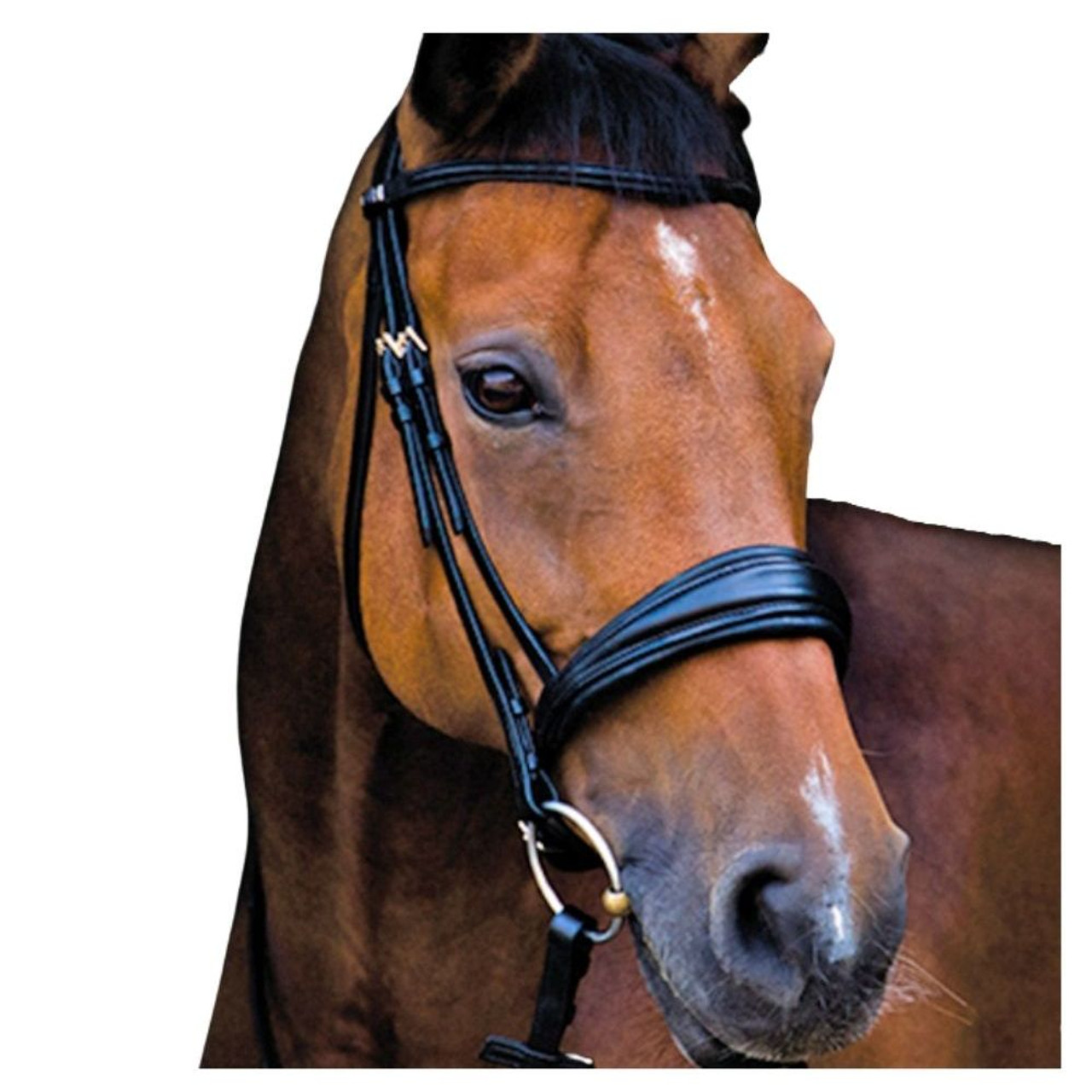 Stubben Switch Snaffle+Weymouth Bridle- Dressage Tack