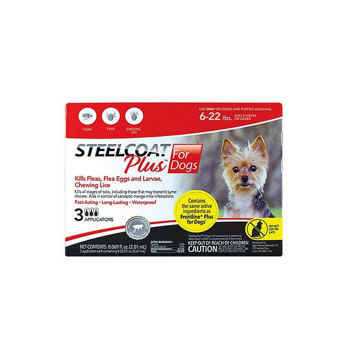 Dog Flea Treatment Frontline Plus For Dogs Amazon Steelcoat Plus