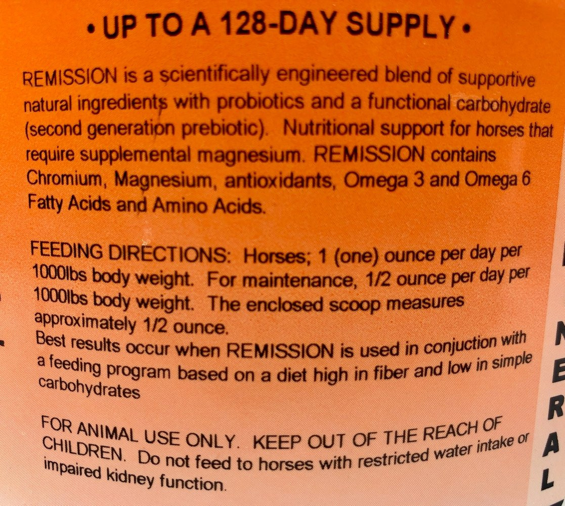 AniMed Remission Professional Strength Horse Hoof Supplements