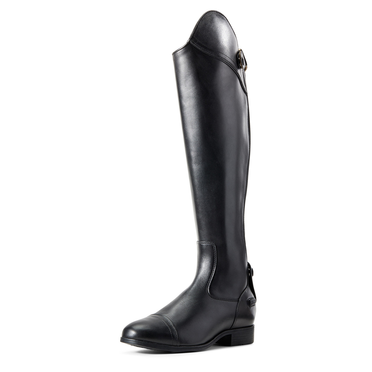 ladies long black boots