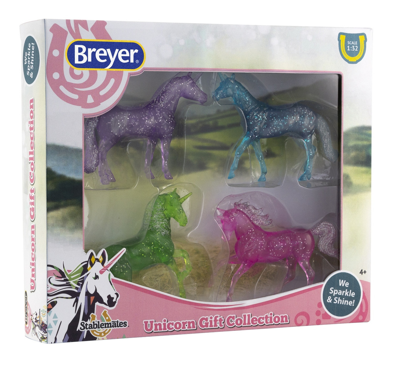 Som regel Forhandle at straffe Breyer Stablemates Glitter Unicorn Gift Set- Unicorn Toys