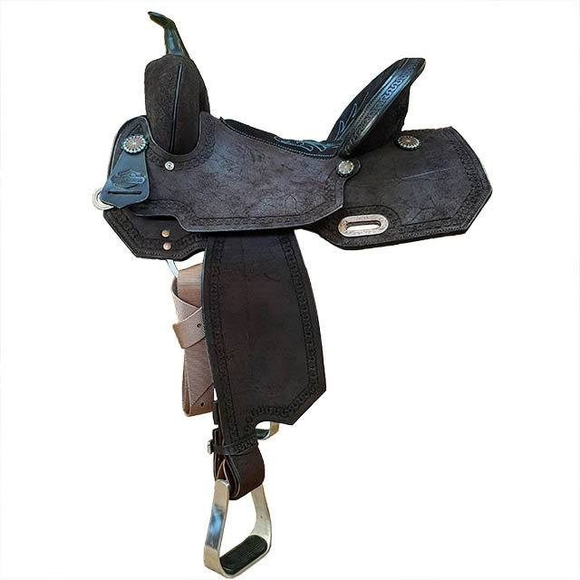 Circle Y Lindale Barrel Saddle - Thumbnail 4