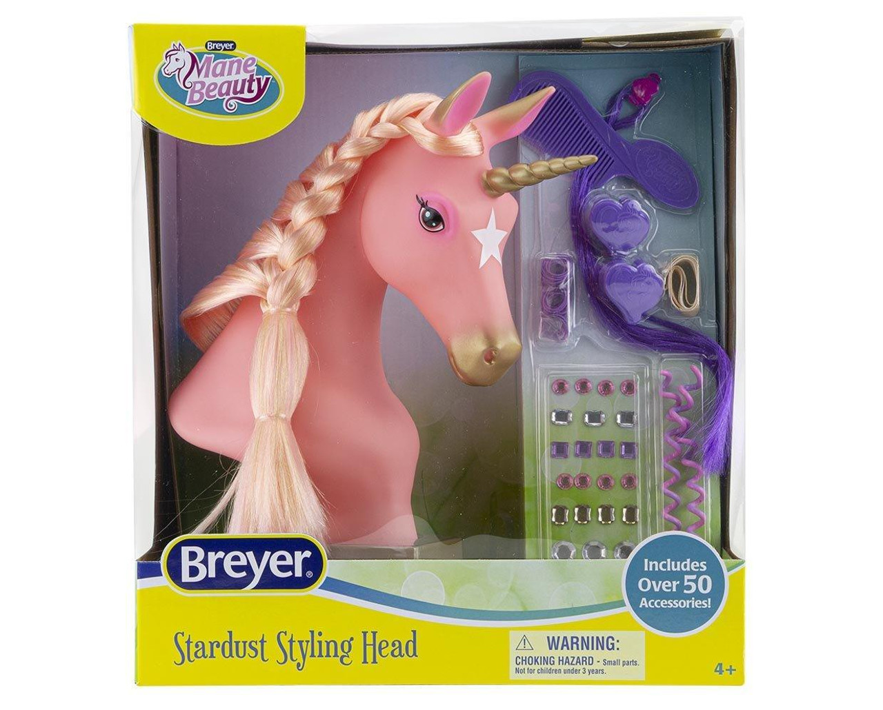 Breyer Mane Beauty Toy Model Horse Blaze Hair Styling Braiding Head