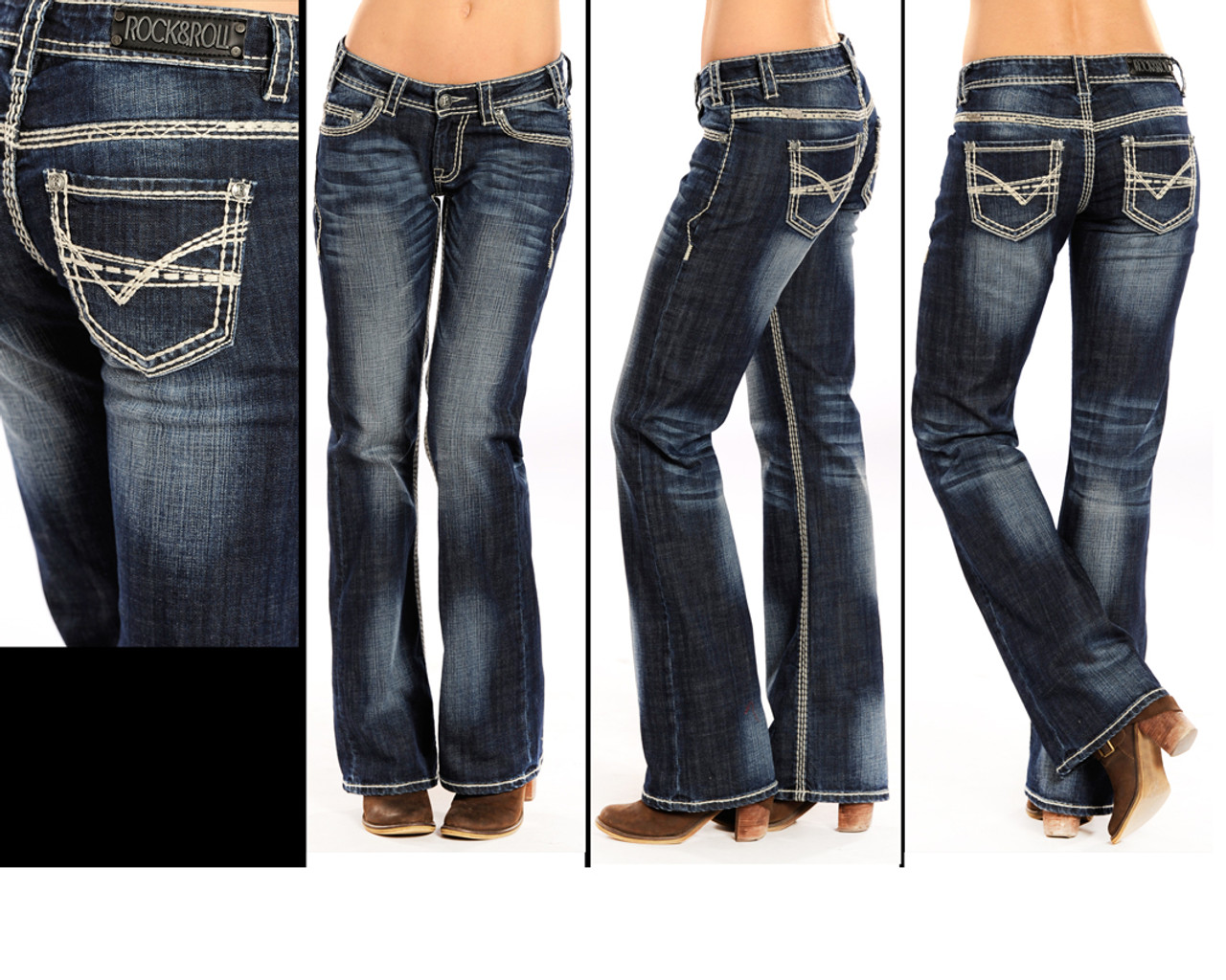 Women's Bootcut Jeans  Rock and Roll Denim®