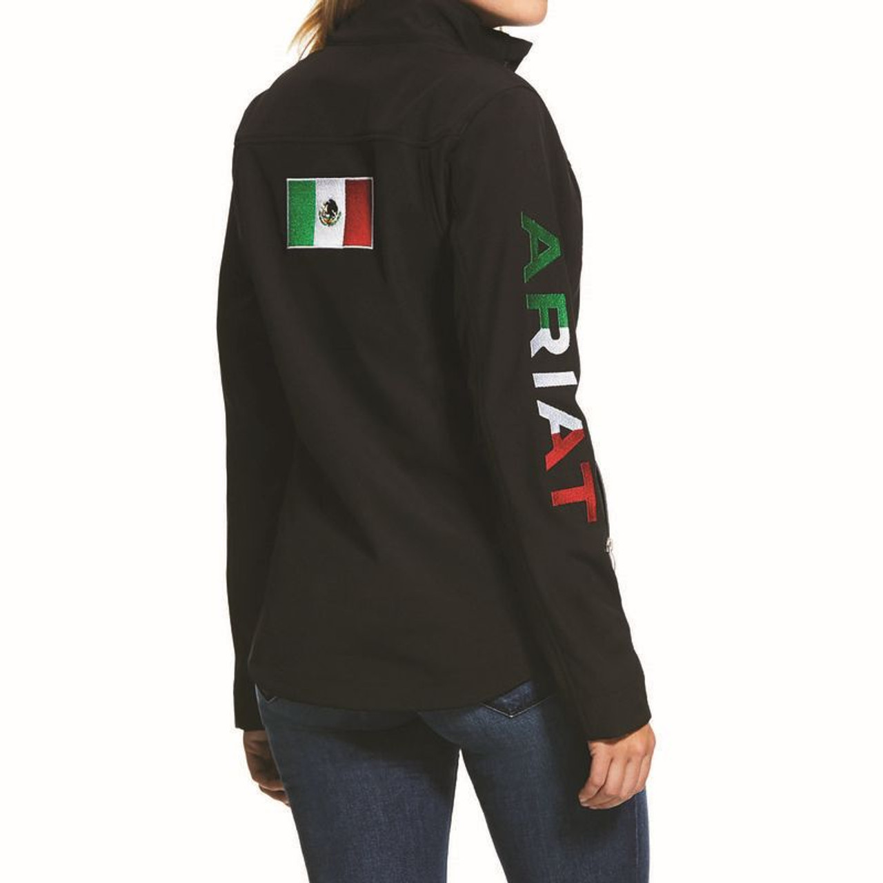 Kids Ariat Team Softshell Mexico Jacket