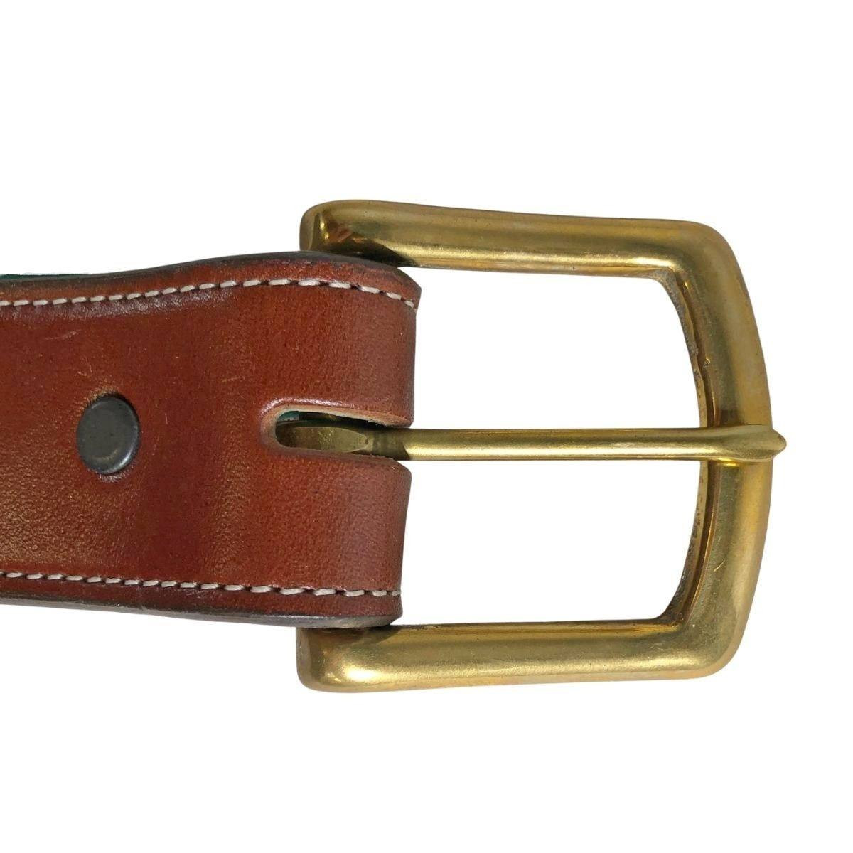Tory Leather Stitched 1-1/2