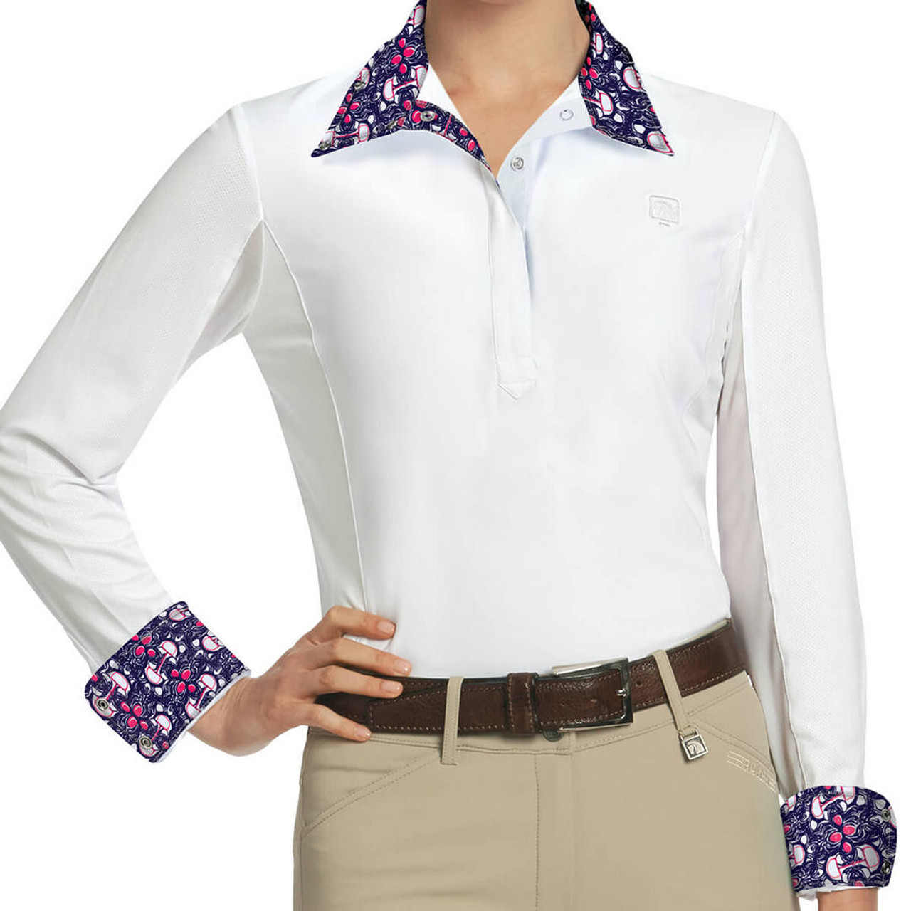 Linsey Open Front Poplin Shirt