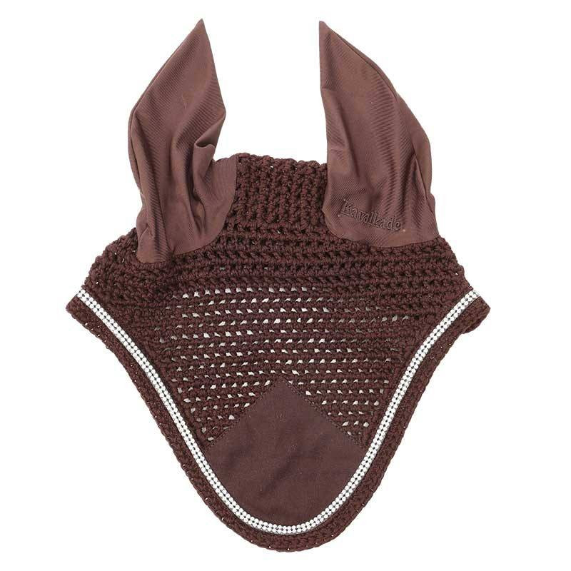 Kavalkade Crystal Fly Bonnet- Horse Ear Nets