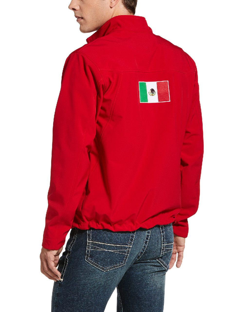 Ariat Red Jacket With Mexican Flag Shop | bellvalefarms.com