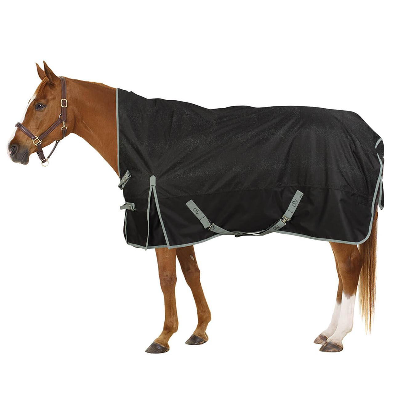 Horze Nevada Medium Weight Winter Stable Blanket 200g Black?