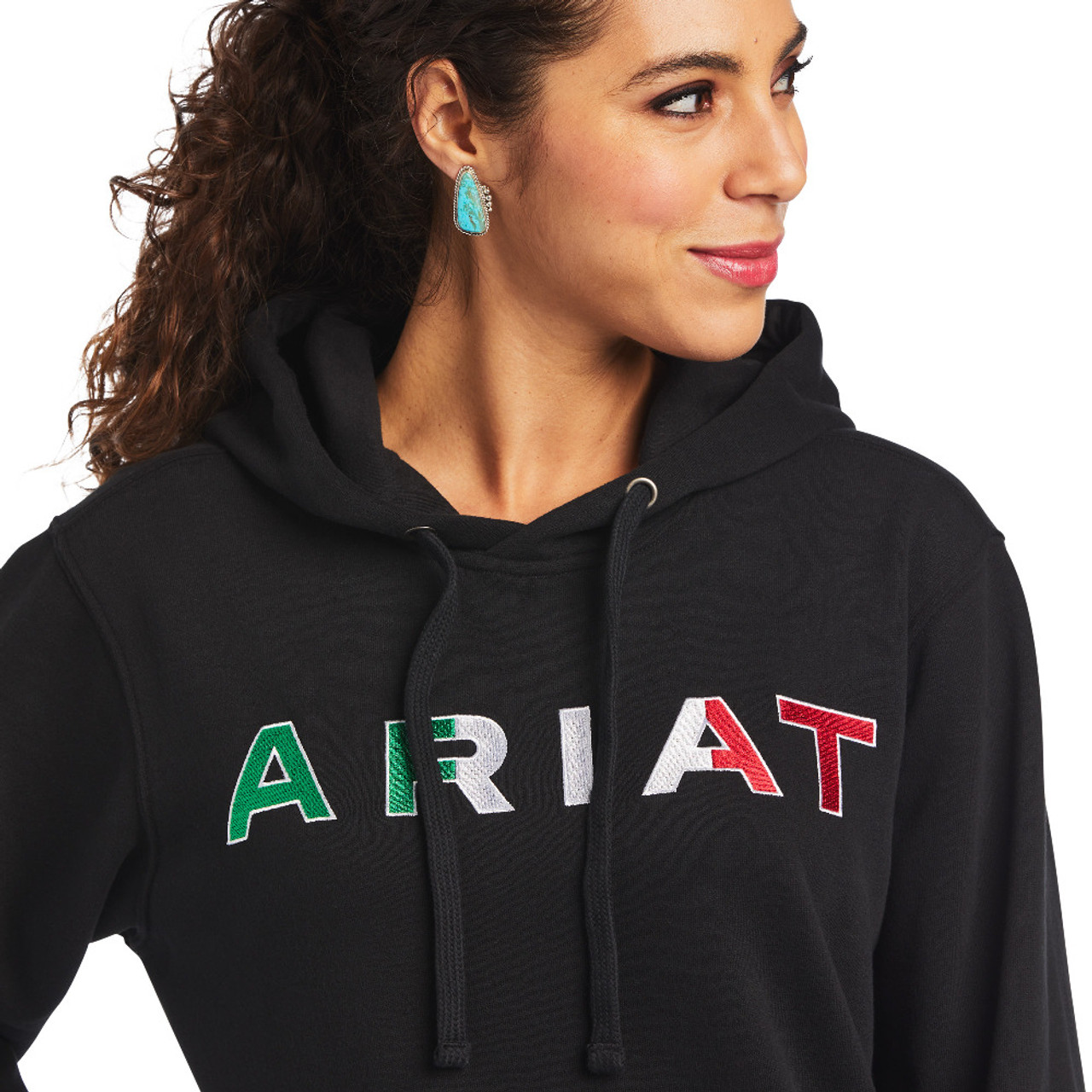 ARIAT Women's Logo Hoodie - 10040813-XS