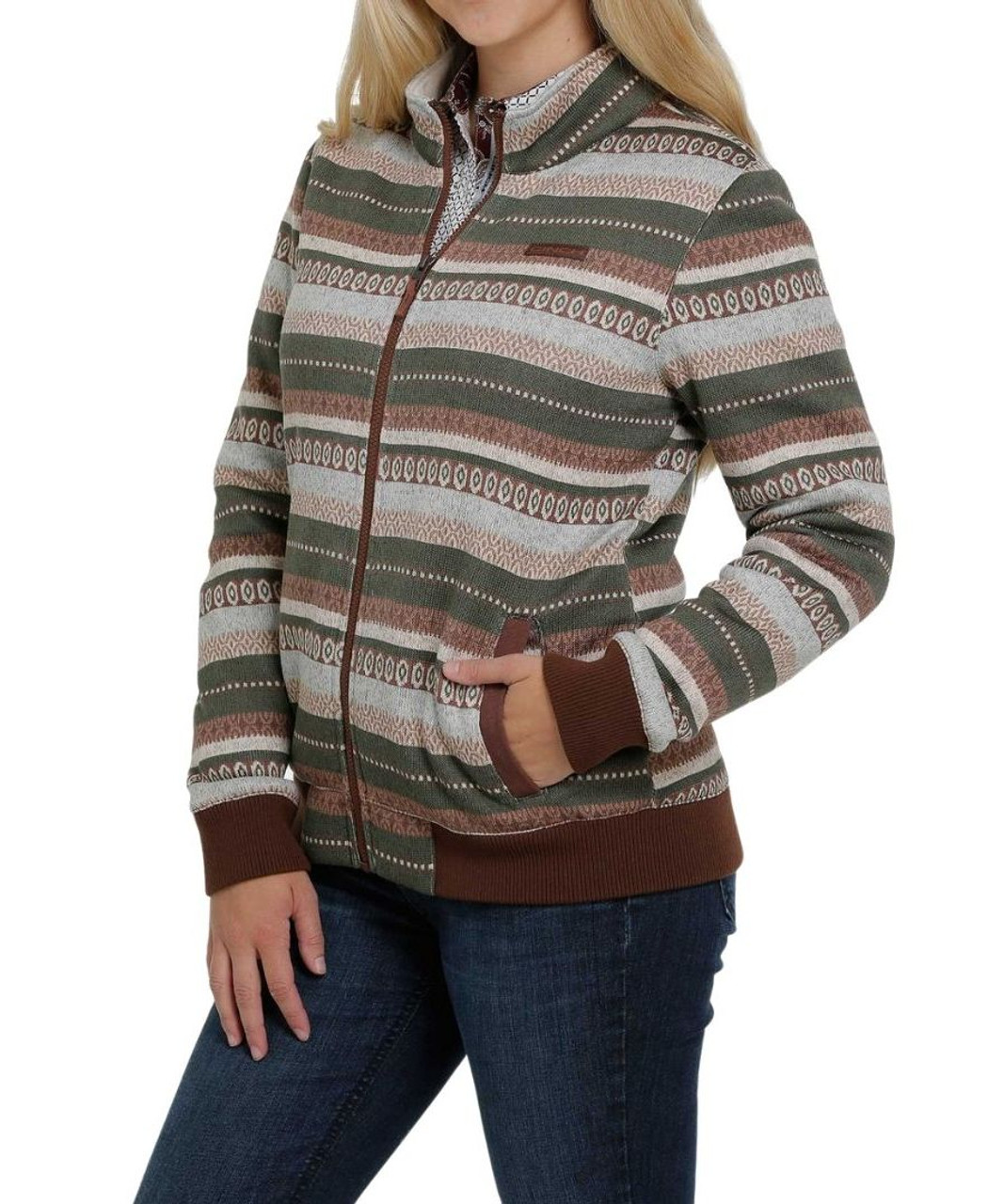 western sweater jacket
