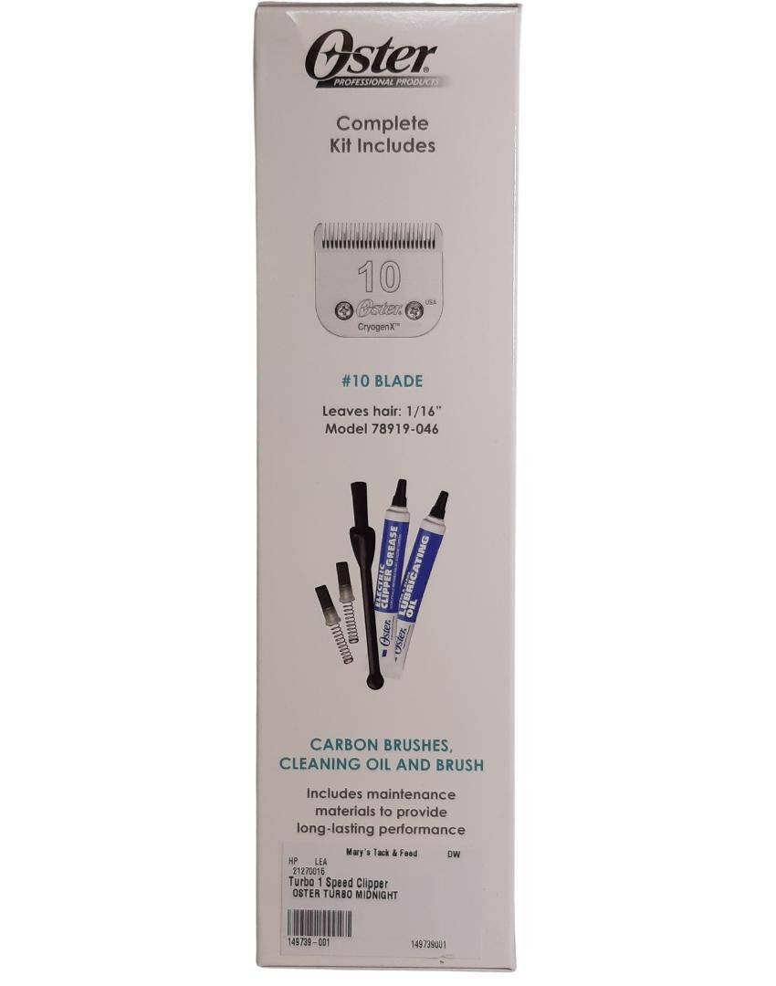 Oster Turbo A5 Single Speed Clipper- Horse Clippers