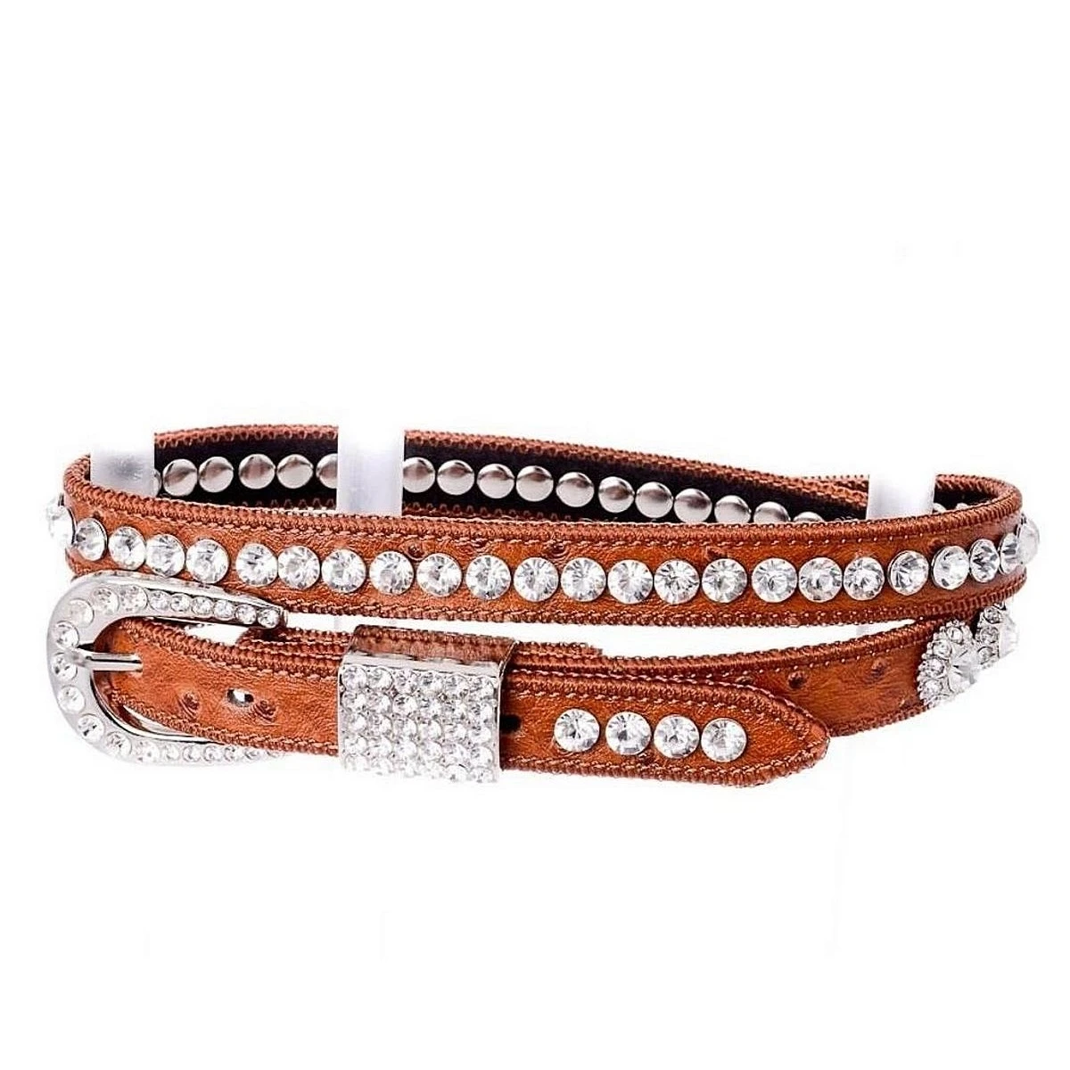 Bling Belt! Big Bark Rhinestone Belt Black – Broken Promises Co main image 3