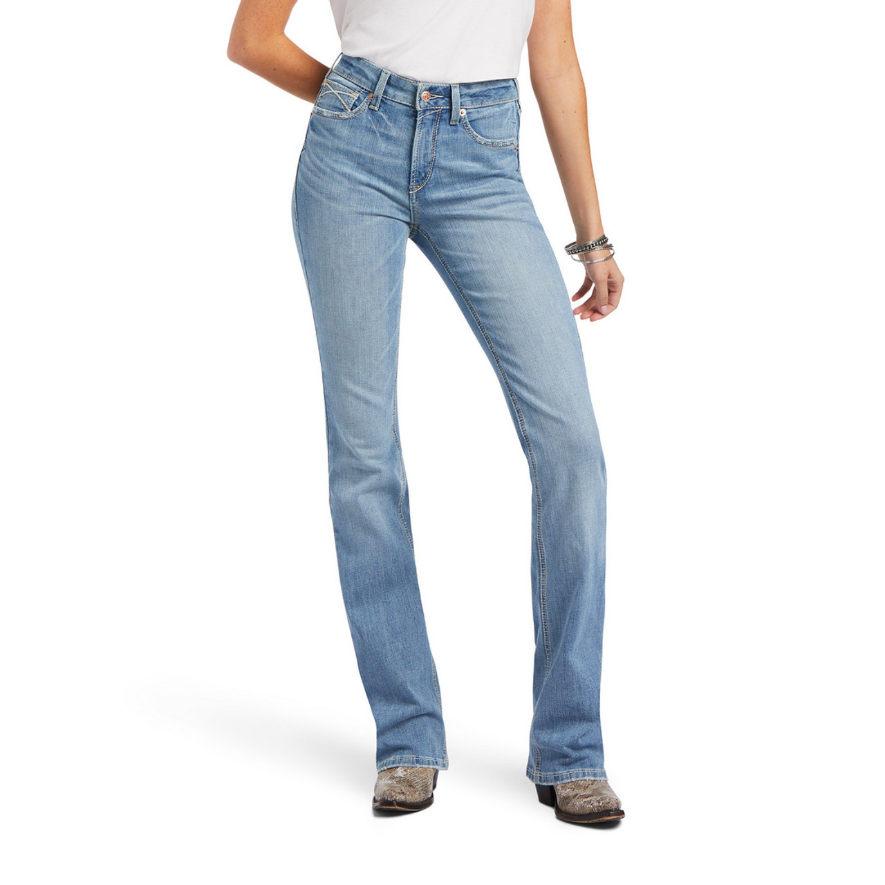 Ariat REAL High Rise Felicity Bootcut Jean- Western Jeans